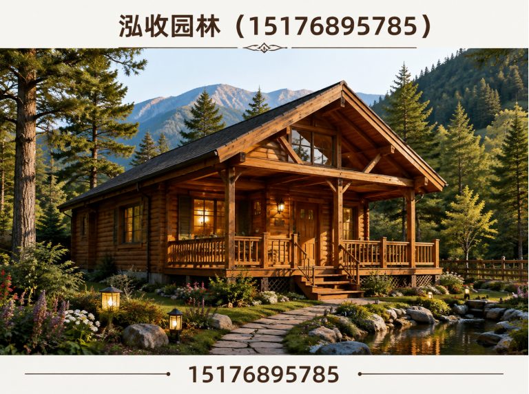 赤峰防腐木展示图