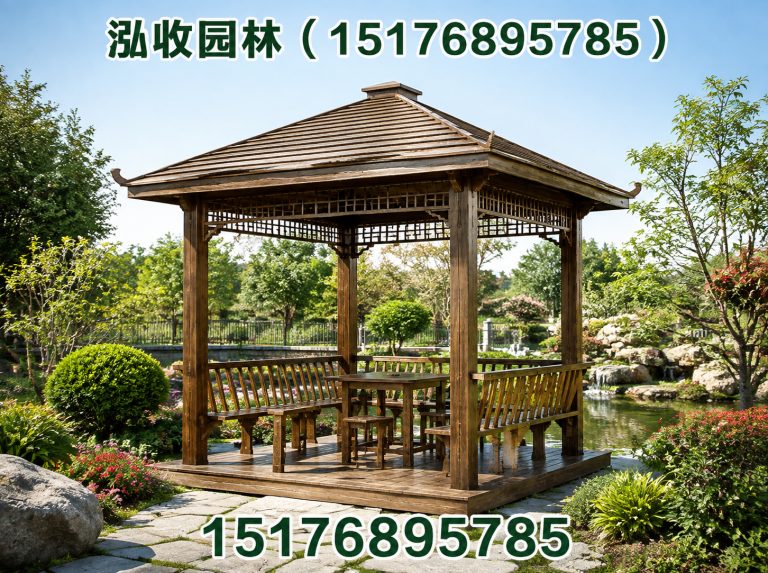 赤峰京津冀防腐木工程展示图